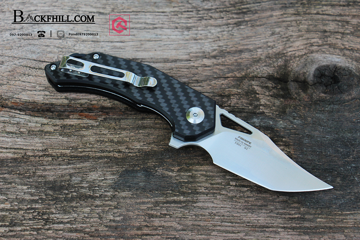 มีดพับ Ganzo Firebird รุ่น FH61-CF / D2 still ของแท้ 100%