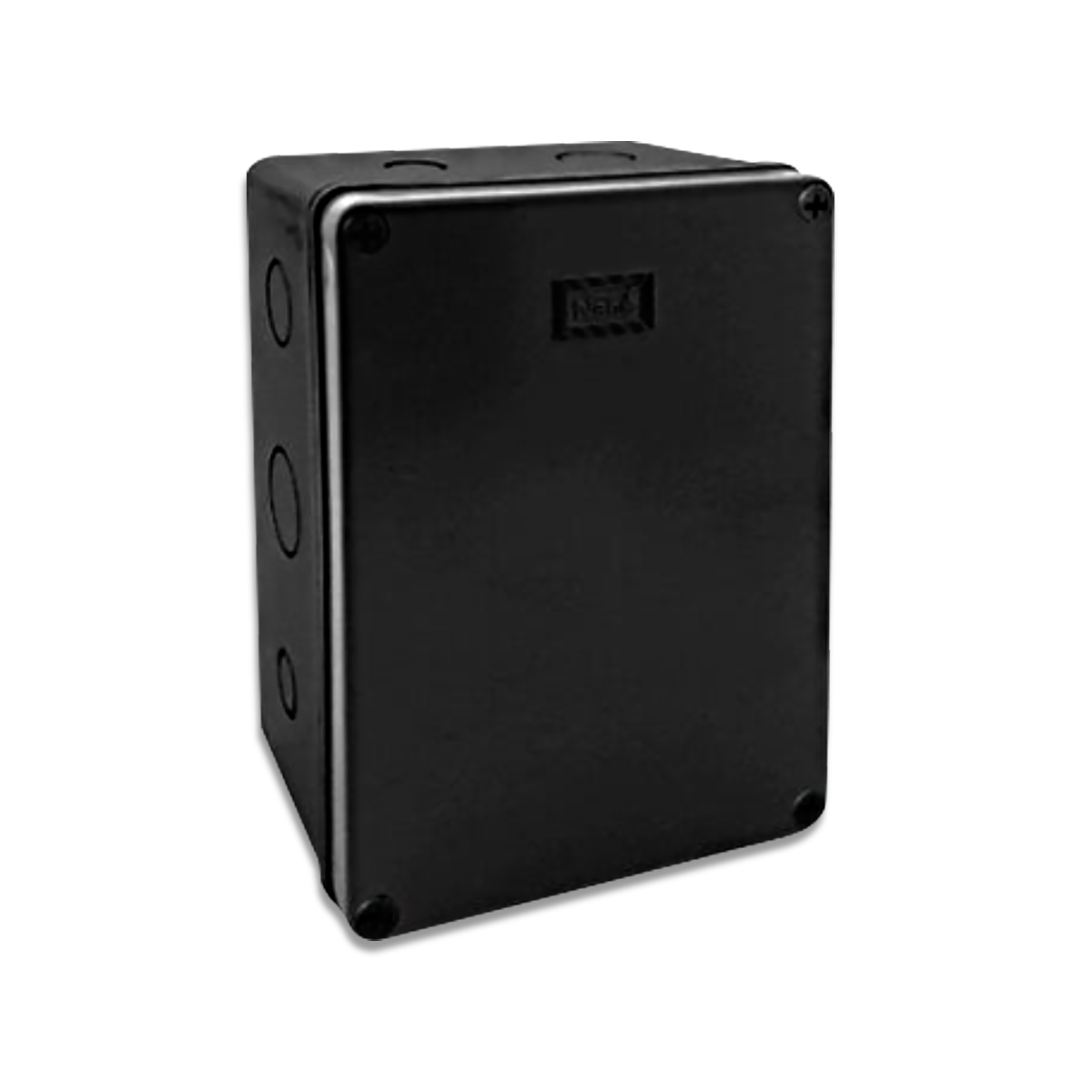 NANO กล่องกันน้ำ ขนาด 8x6x4" สีดำ รุ่น NANO-205B (16 ชิ้น/กล่อง)