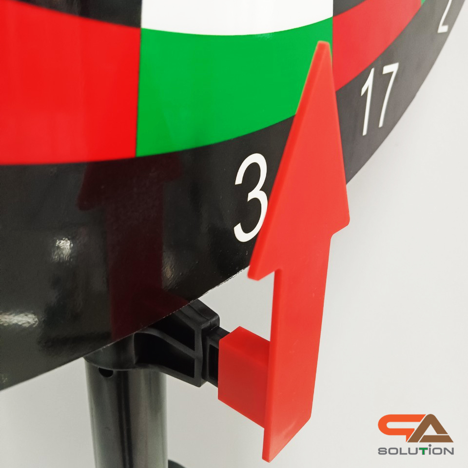 เกมส์ปาเป้าตั้งพื้น ขนาด 80 cm. หมุนได้ พร้อมลูกดอกแม่เหล็ก 10 อัน ปรับระดับสูงต่ำได้ตามความต้องการ ปลอดภัย จัดเก็บง่าย