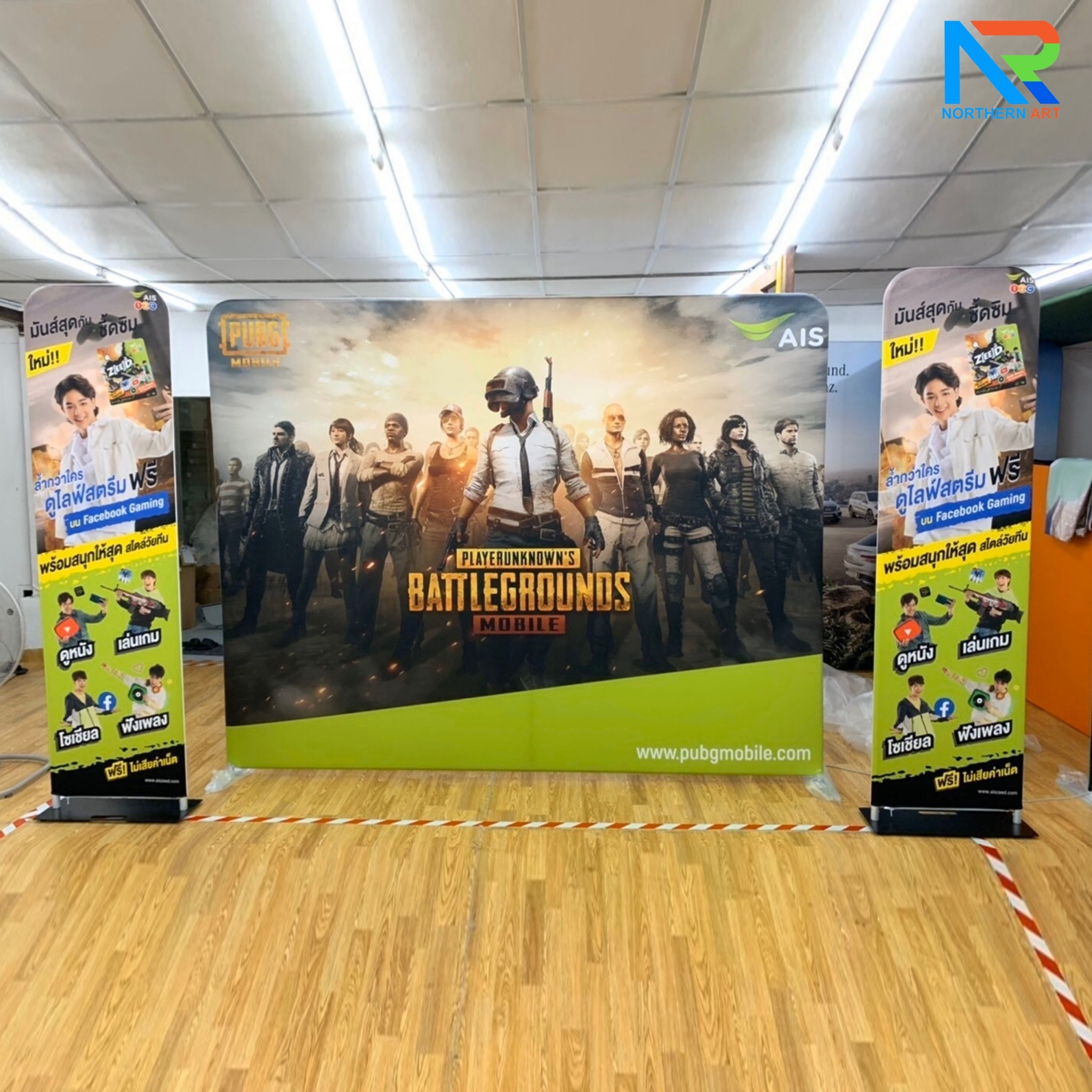 แบคดรอปผ้า (Fabric Backdrop) รุ่นตรง Savvy ขนาด (H)180 x (W)120-1000 cm. โครงอะลูมิเนียม ถอดประกอบได้ แถมฟรี! กระเป๋าใส่อุปกรณ์ 1 ใบ