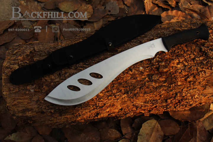 มีดใบตายมาเชเต้สุดโหด MACHETE KNIFE ยาว 19 นิ้ว ด้ามซิลิโคน By TWO MAN