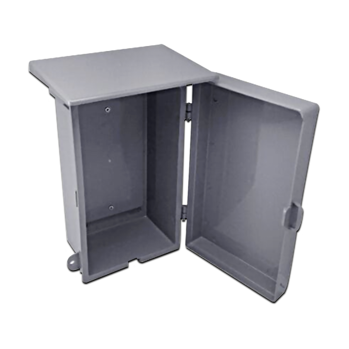 NANO ตู้กันฝน ขนาด 8x12.5x6" สีเทา รุ่น NANO-101G (1 ชิ้น/กล่อง)