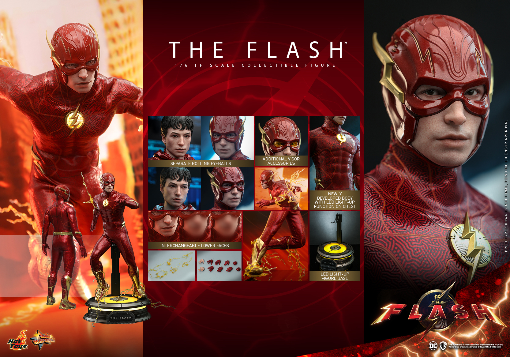 Hot Toys MMS713 1/6 The Flash - The Flash