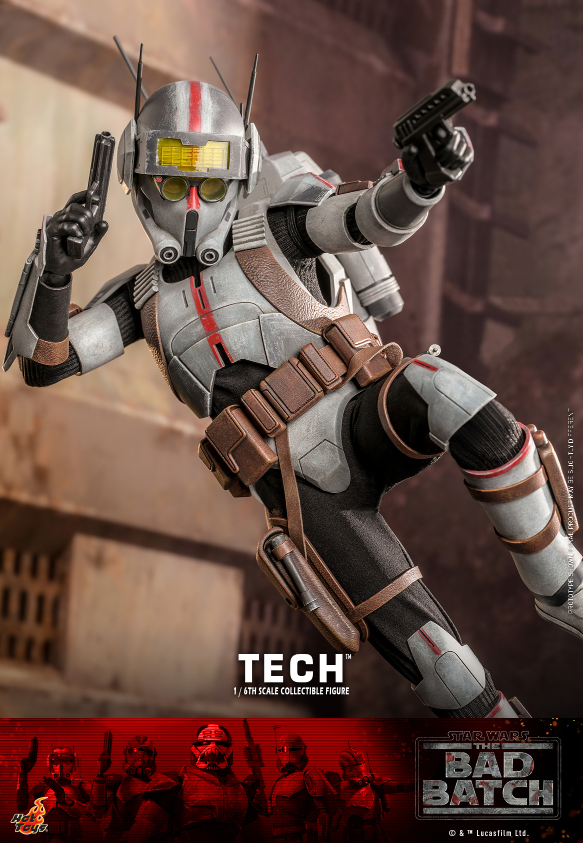Hot Toys TMS098 1/6 Star Wars: The Bad Batch™ - Tech™