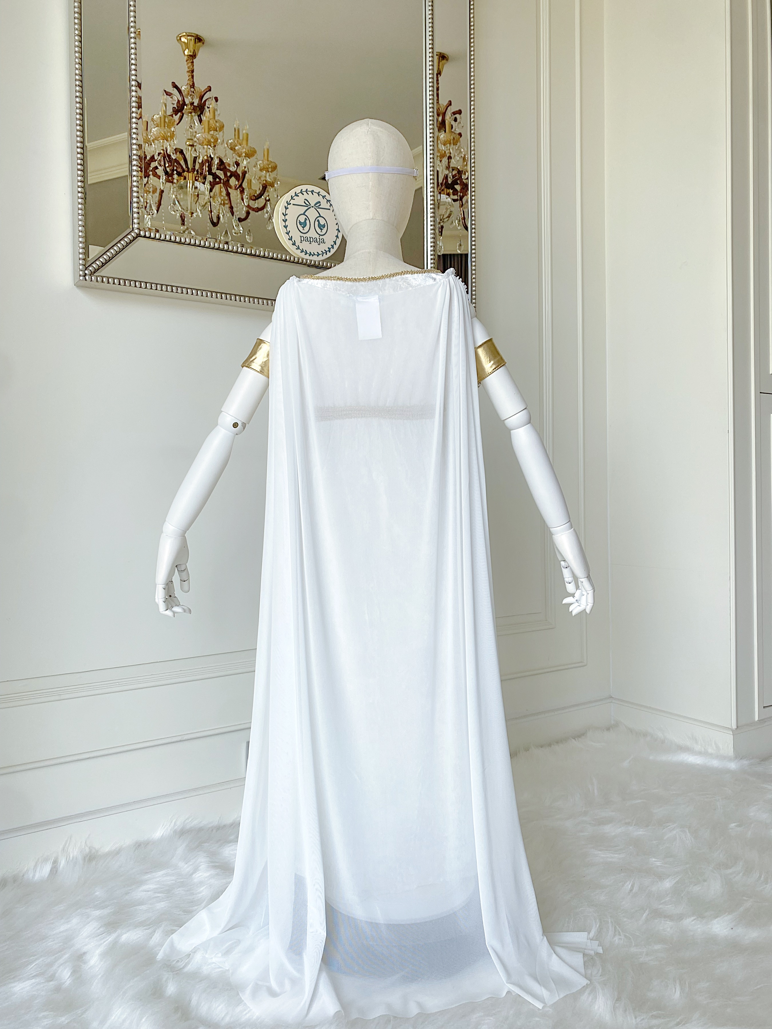 ชุดคอสเพลย์ ชุดประจำชาติกรีก (Greek) เด็กหญิง ชุดเทพธิดาเจ้าหญิงโรมัน