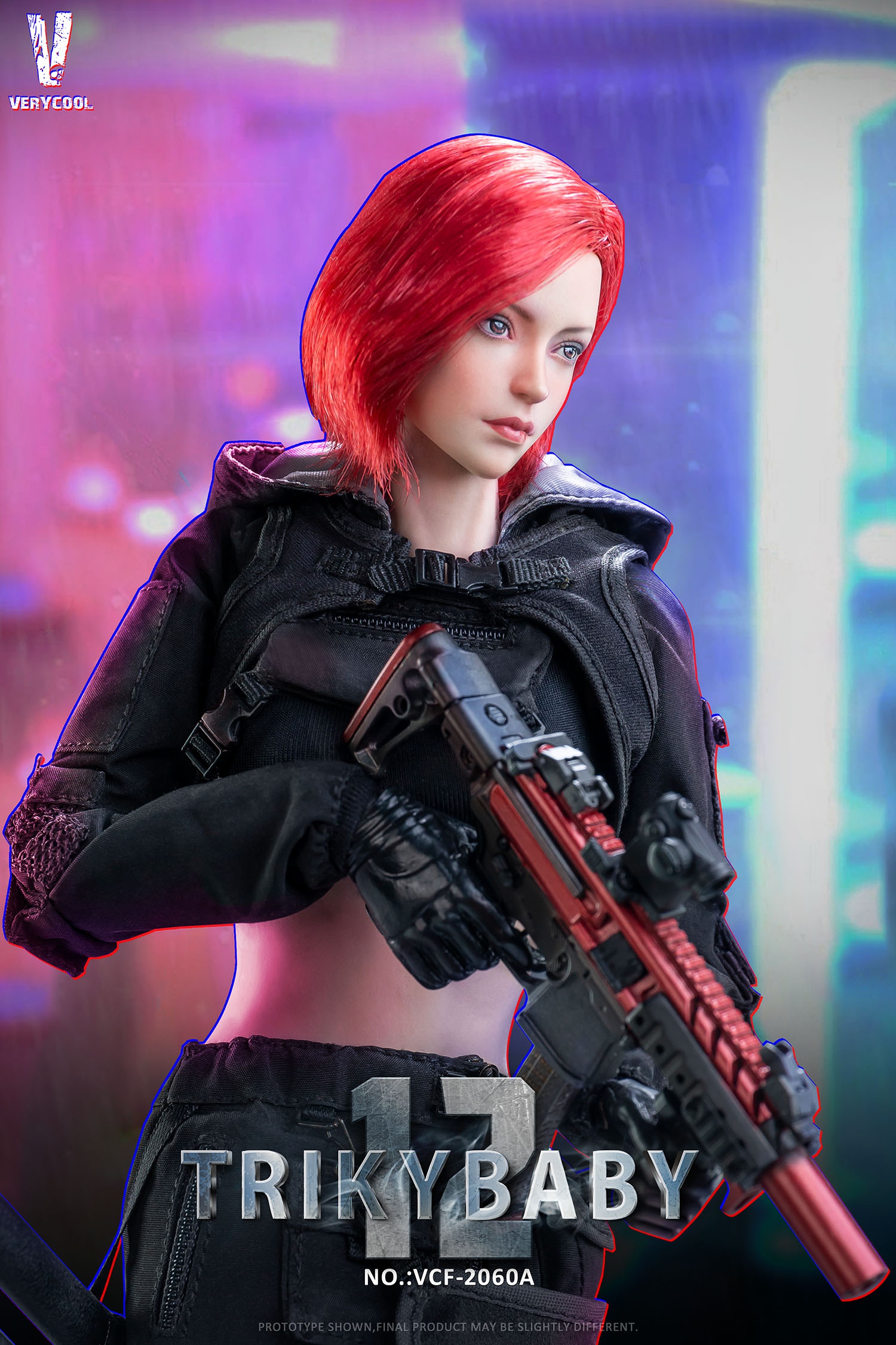 VERYCOOL VCF-2060A 1/6 TRICKYBABY 12 - Rainbow (Standard Edition)