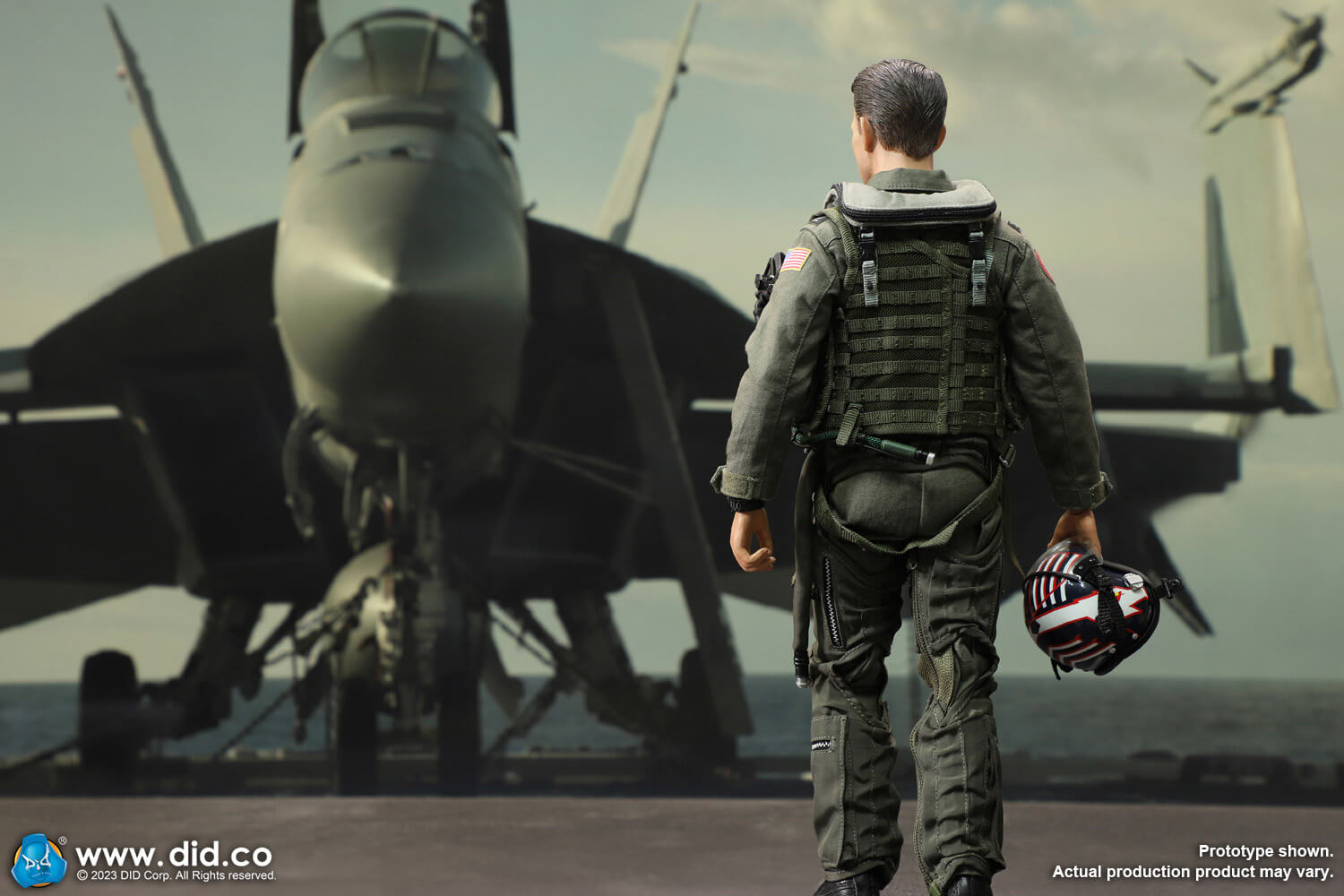 DID MA80170 1/6 The US Navy Fighter Weapons School Instructor F/A-18E Pilot – Captain Mitchell