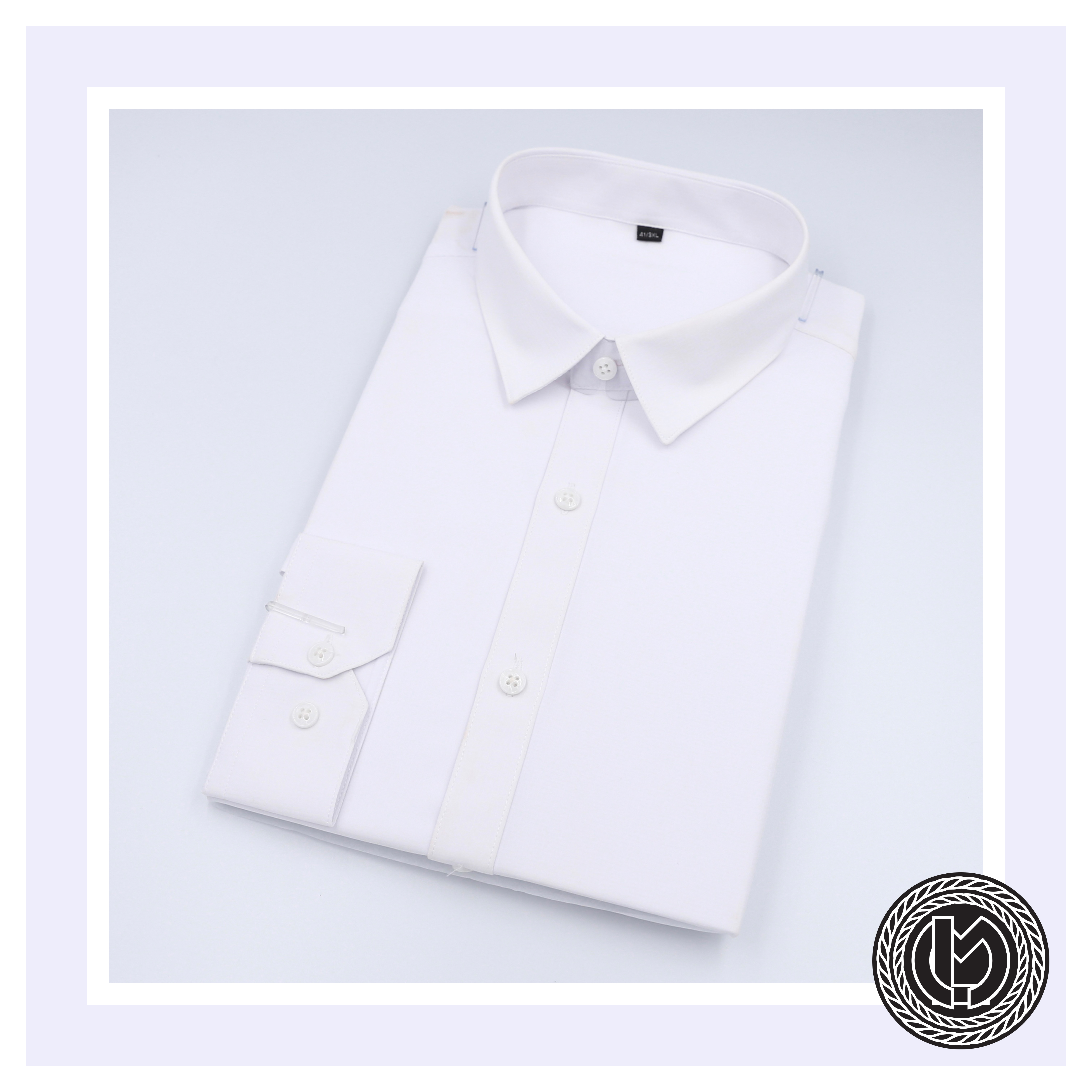 เสื้อเชิ้ตสีขาว White Shirt (Standard Collar)