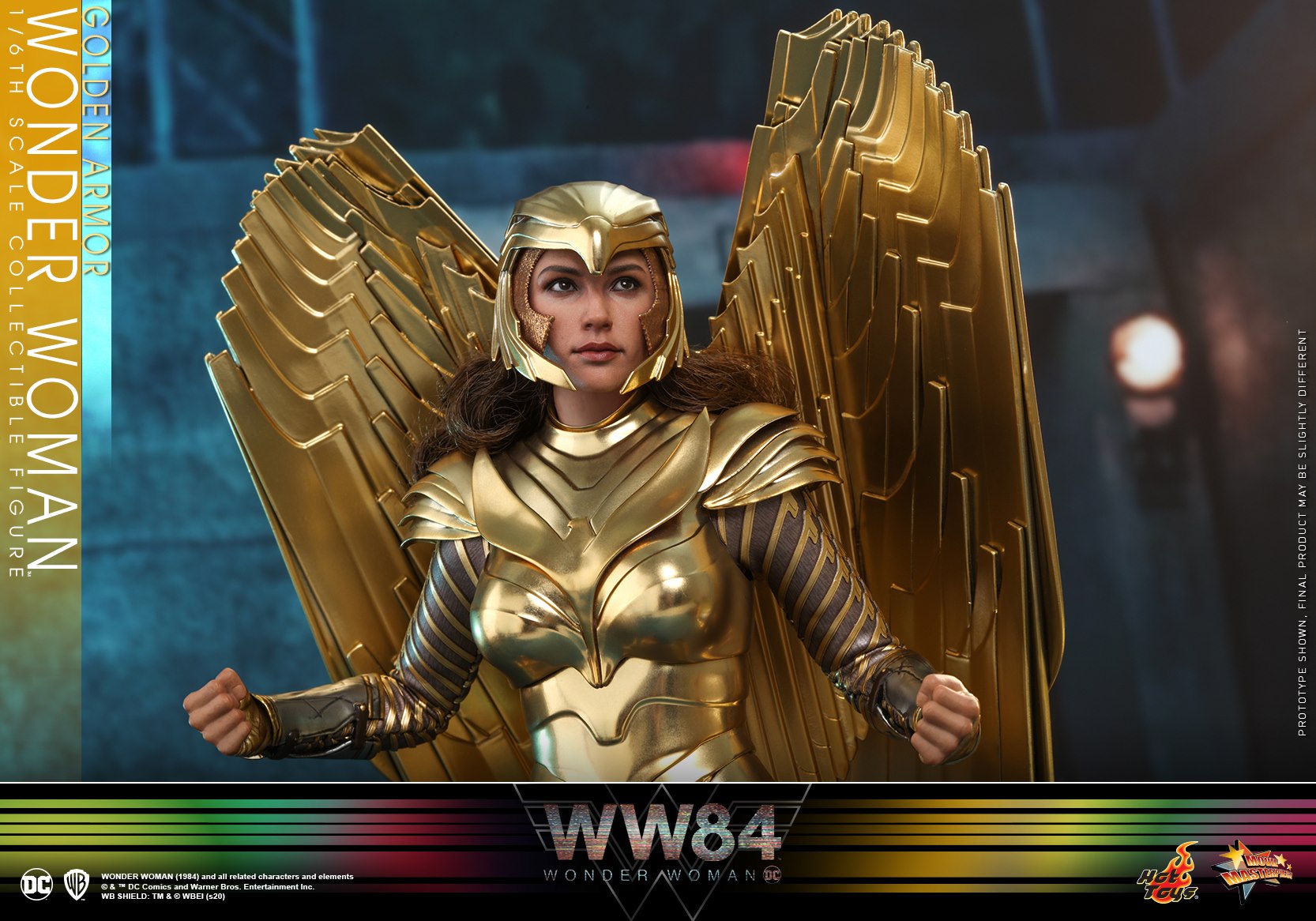 Hot Toys MMS577 Wonder Woman 1984 - Golden Armor Wonder Woman