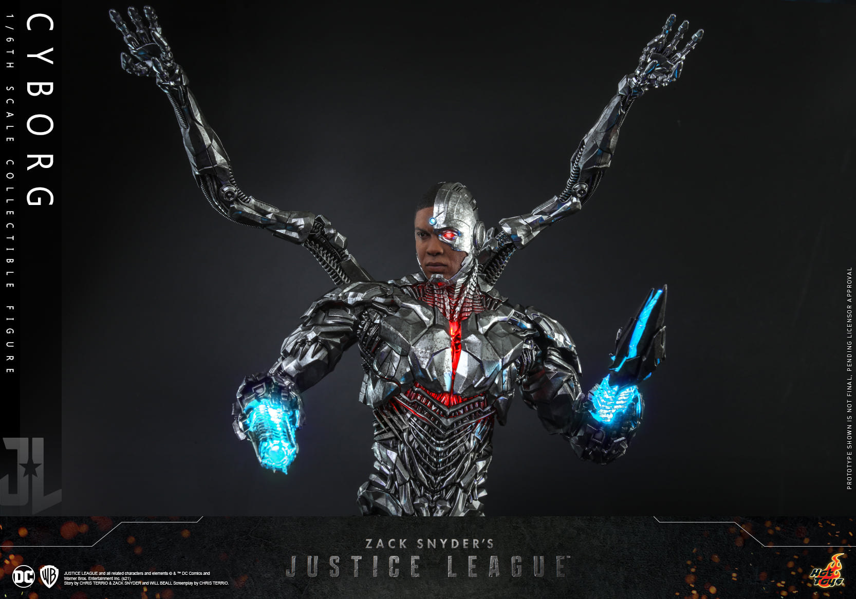 Hot Toys TMS057 1/6 Zack Snyder's Justice League - Cyborg