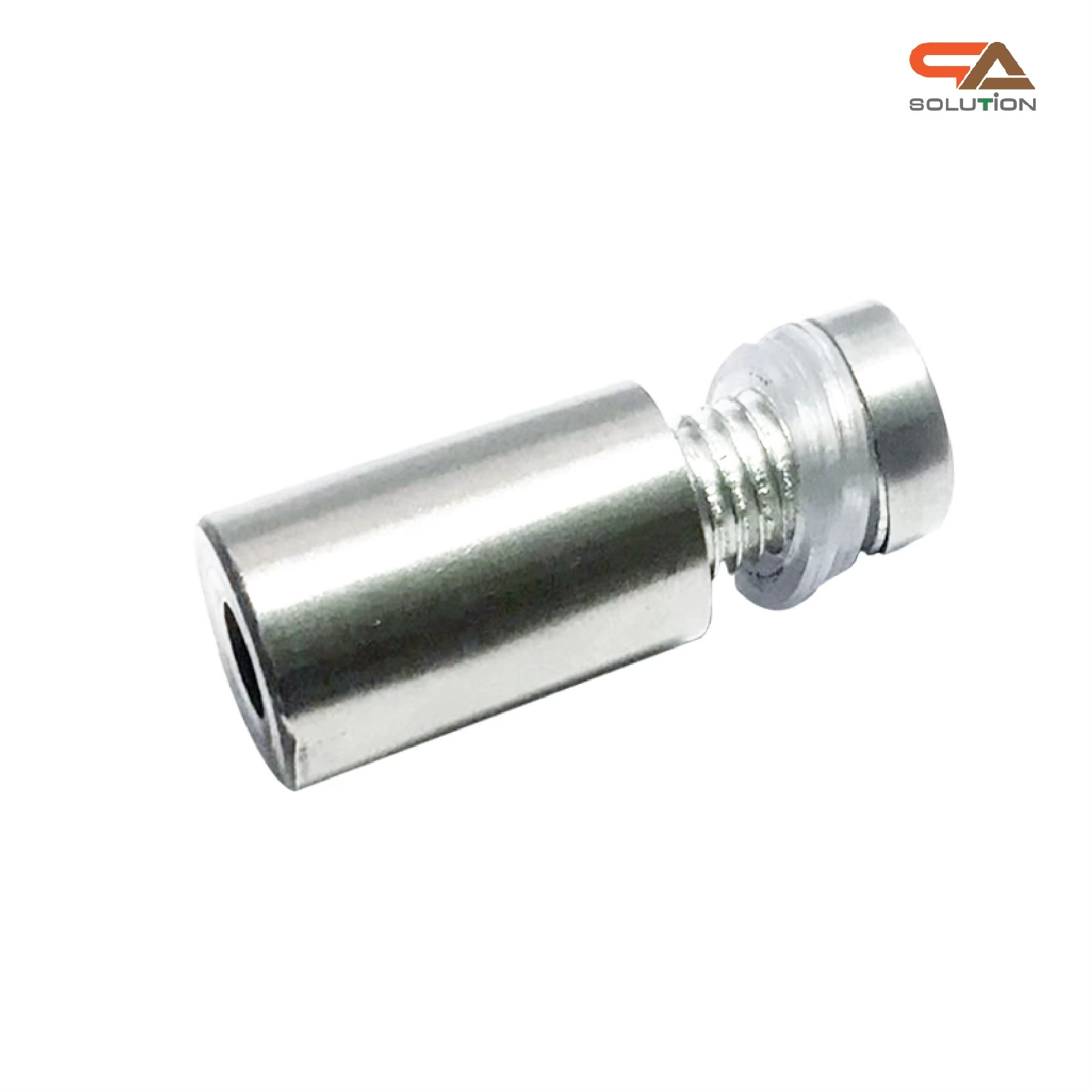 หมุดลอยสแตนเลส สีเงิน ขนาด 12x25 มม.ยึดกรอบภาพอะคริลิค หรือหมุดยึดกระจก *** ราคาต่อชื้น *** (สั่งขั้นต่ำ 12 ตัว)