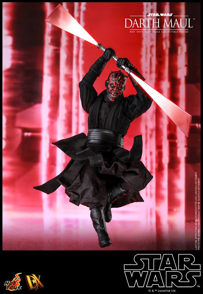 Hot Toys DX16 STAR WARS EPISODE I: THE PHANTOM MENACE - DARTH MAUL (Special Edition)