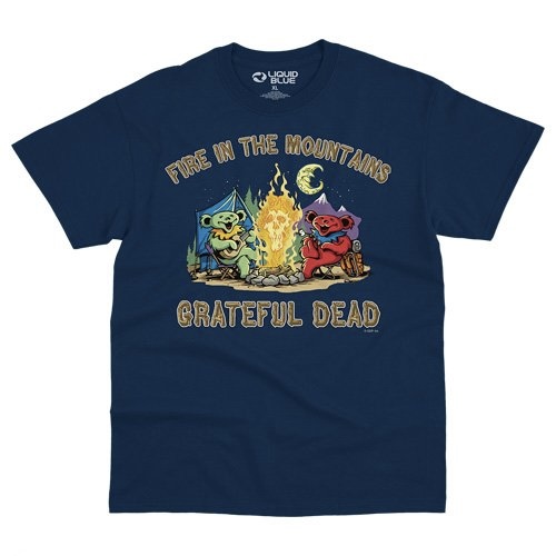 🇺🇸[PREORDER] เสื้อวง GRATEFUL DEAD T-SHIRT รวมลายสุดฮิต ลิขสิทธิ์แท้ LIQUID BLUE จาก USA