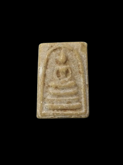 G017 พระสมเด็จคะแนน หลวงพ่อกวย วัดโฆสิตาราม จ.ชัยนาท เนื้อผงน้ำมัน ปี2515