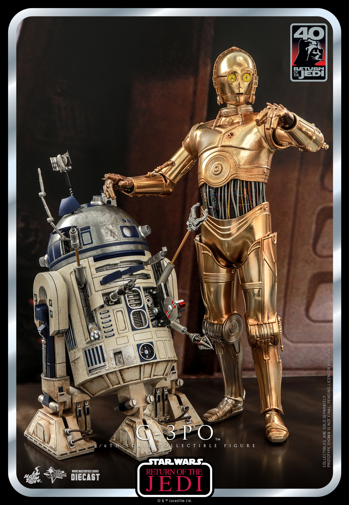 Hot Toys MMS701D56 1/6 Star Wars Episode VI: Return of the Jedi™ - C-3PO™