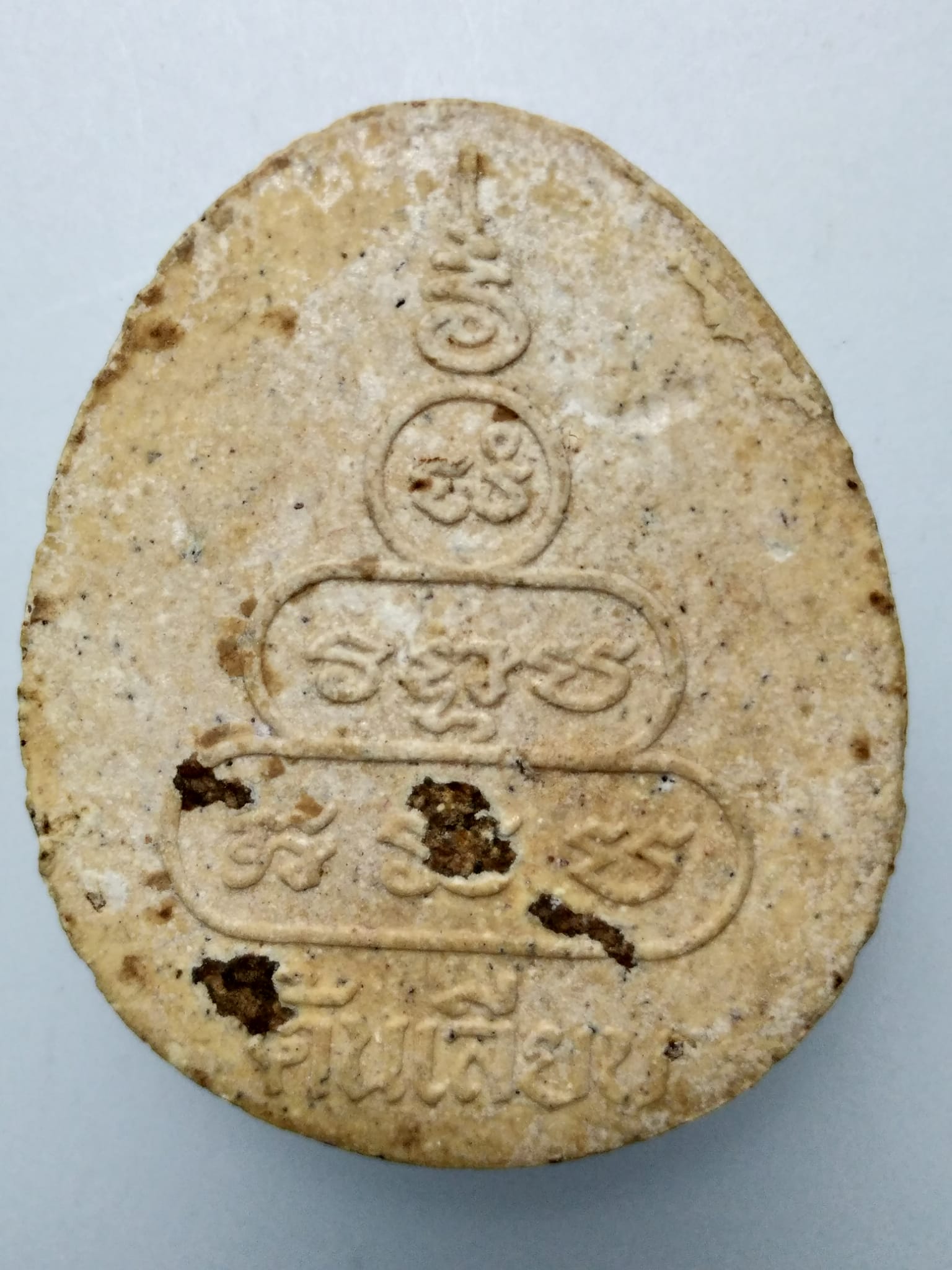 F059 ผงพิมพ์หลวงปู่ทวด พ่อท่านเนียน โชติธมโน วัดต้นเลียบ จ.สงขลา