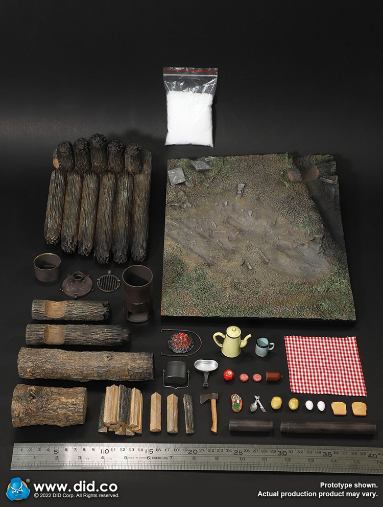 DID E60067 1/6 WWII Stove Diorama Set