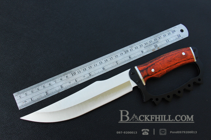 มีดใบตายสนับเหล็ก COLUMBIA รุ่น XF80