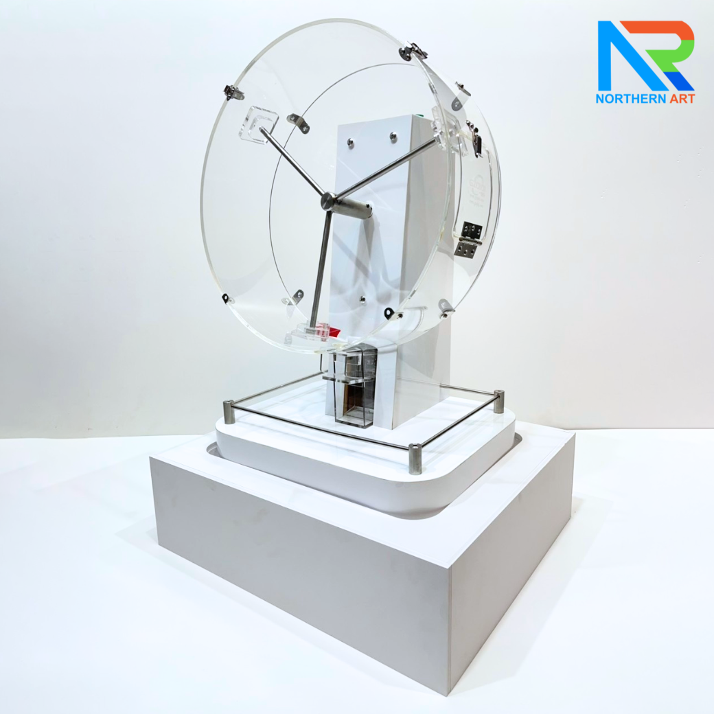 เช่าเกมส์หมุนบอลไฟฟ้า ตั้งโต๊ะ ขนาด (W)51 X (L)44.5 X (H)73 cm. หมุนได้ 360 องศา (ไม่รวมลูกบอล)