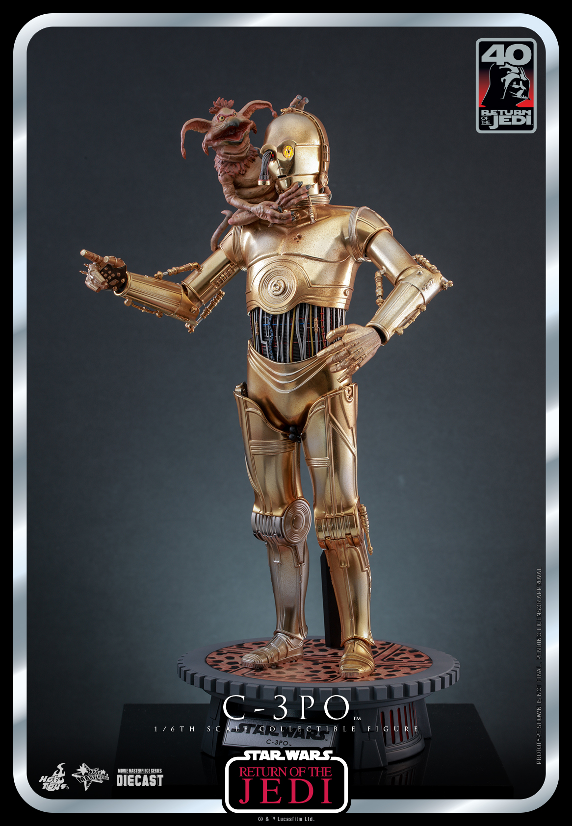 Hot Toys MMS701D56 1/6 Star Wars Episode VI: Return of the Jedi™ - C-3PO™