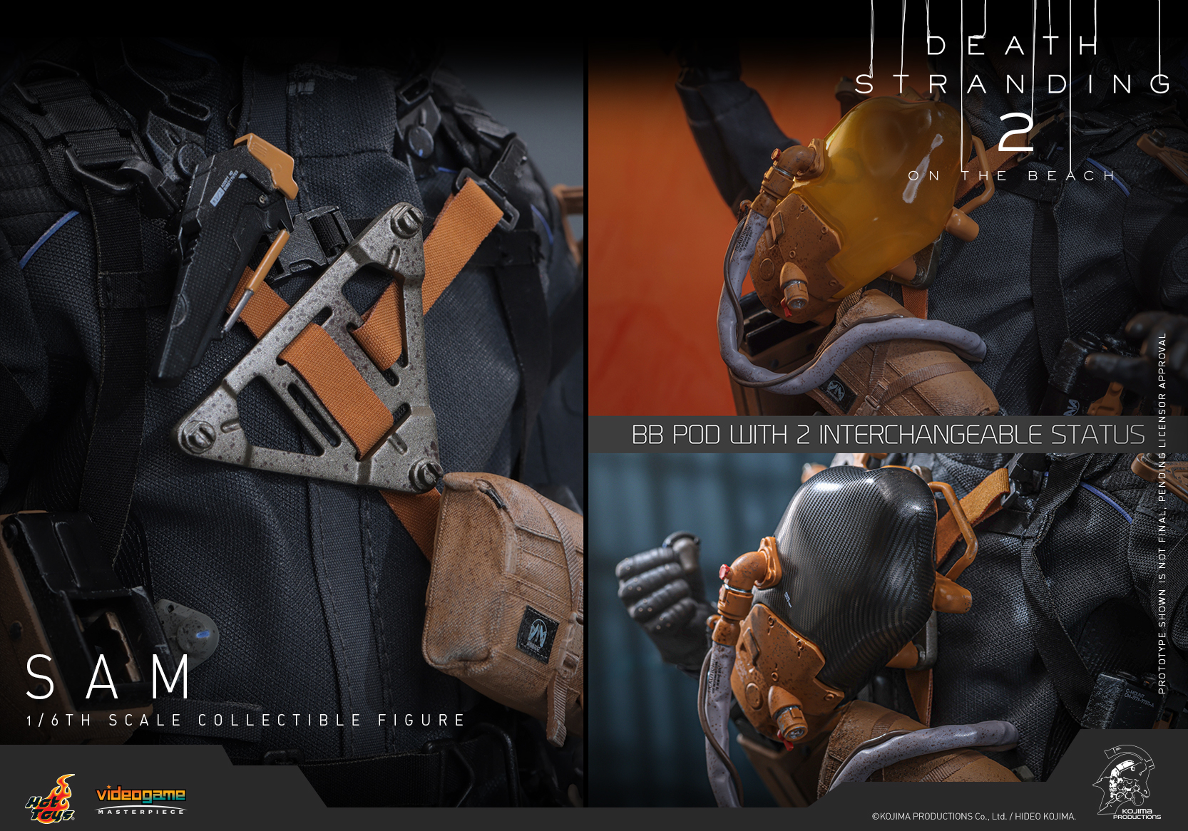 25/08/2568 Hot Toys VGM75 Death Stranding 2: On the Beach - Sam