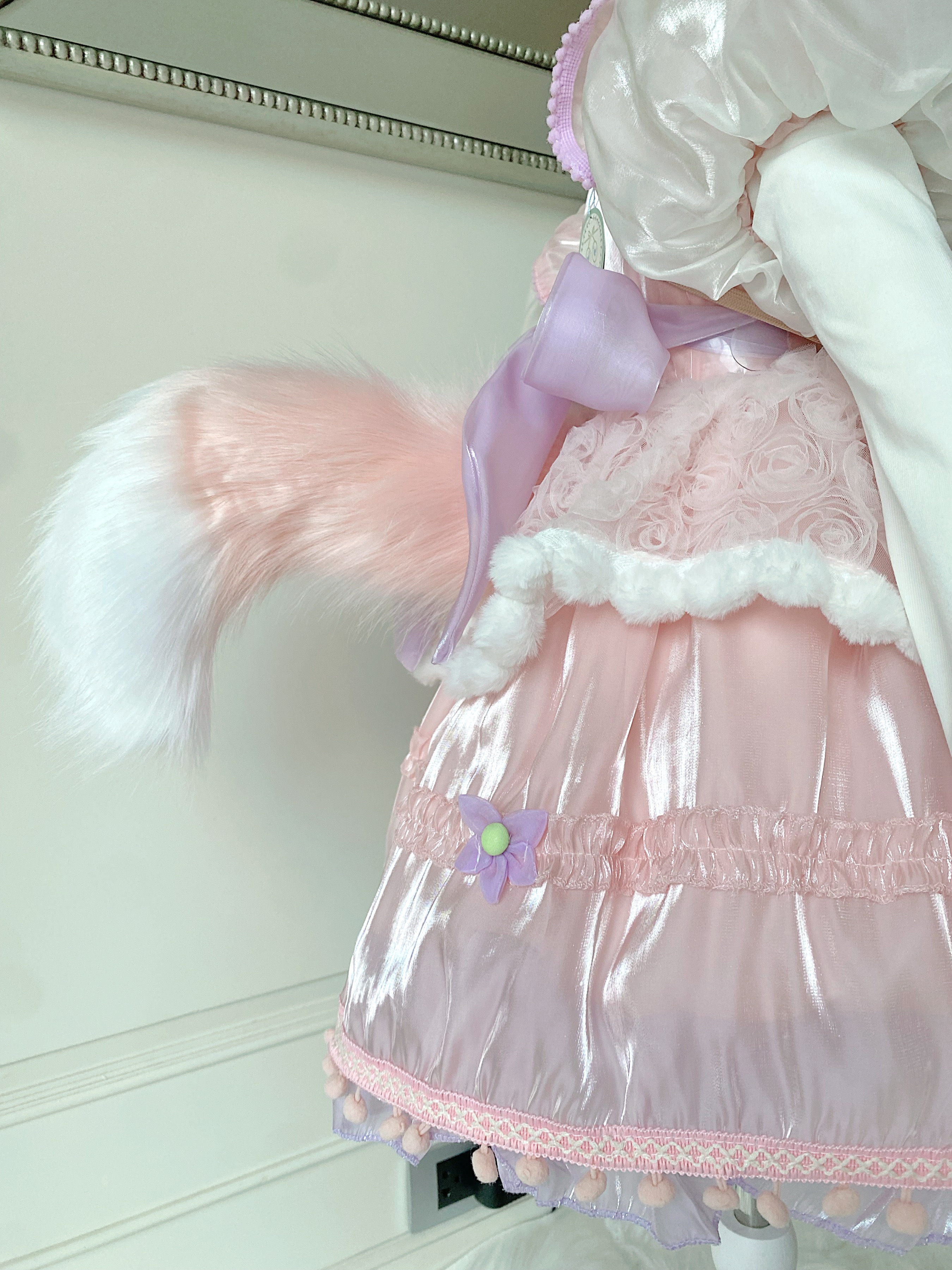 (เซต 5 ชิ้น) ชุดคอสเพลย์งานไฮพรีเมี่ยม ชุดลีน่าเบล Linabell ครบเซต (เดรสแขนตุ๊กตา+เสื้อแขนยาว+ที่คาดผม+กระเป๋า+หาง)