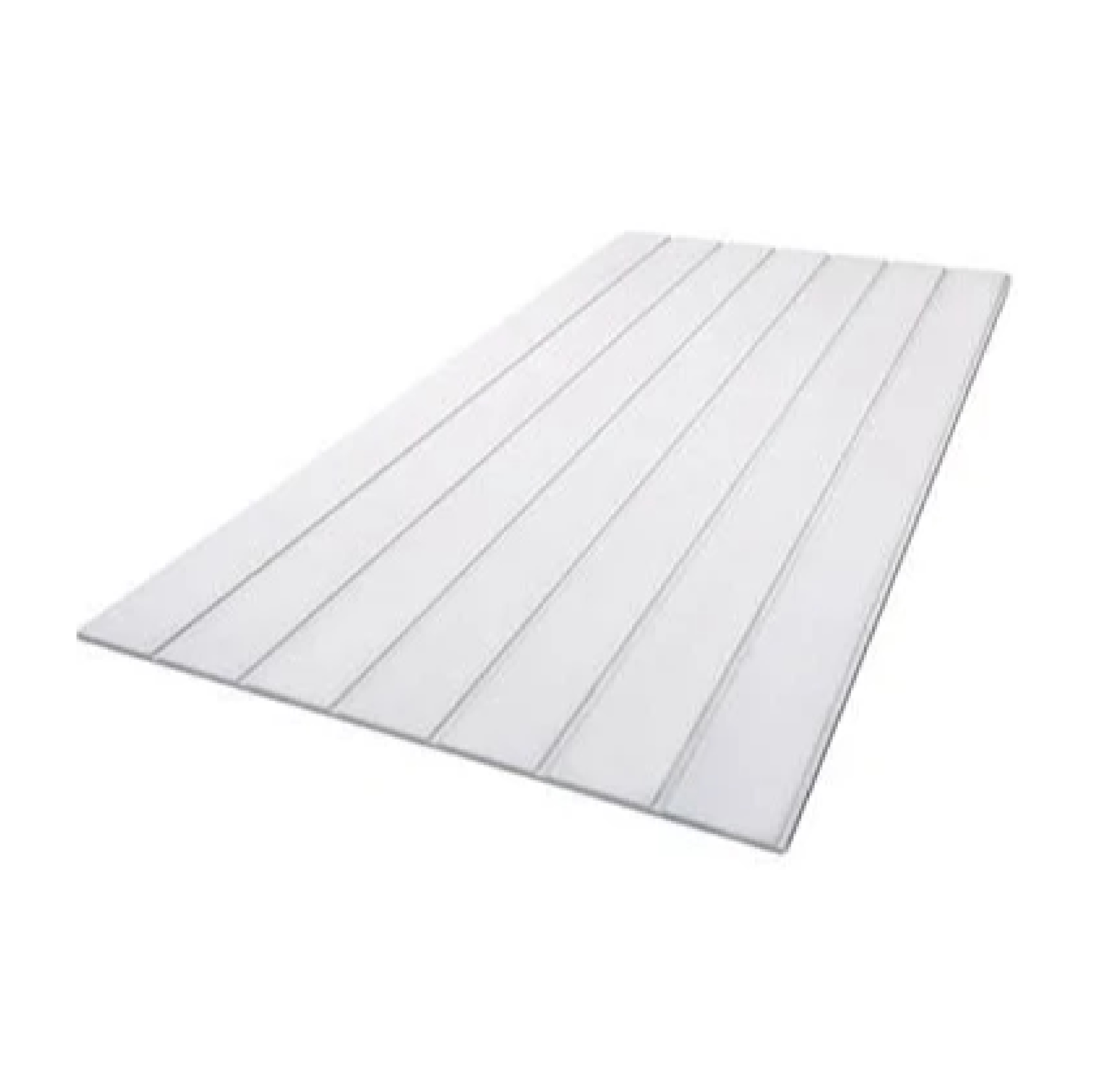 ฝ้าเพดาน เรียบเซาะร่องยู ตราเพชร รุ่น นน.4.2 ขนาด 60 x 120 x 0.4 ซม. สีธรรมชาติ