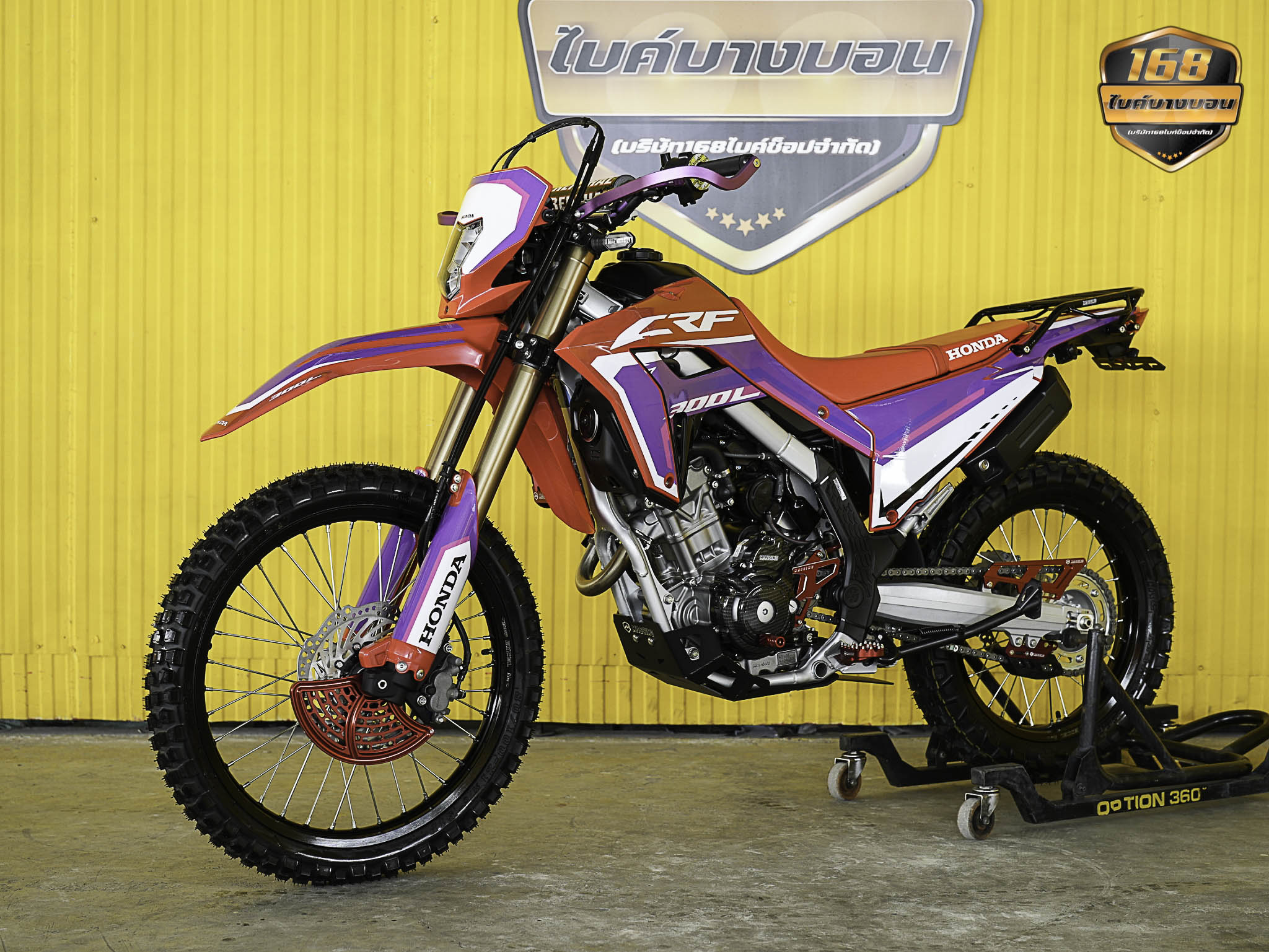 NEW Honda CRF300 L 2025 (รถป้ายเเดงเเต่งให้ครบ สด-ผ่อน )