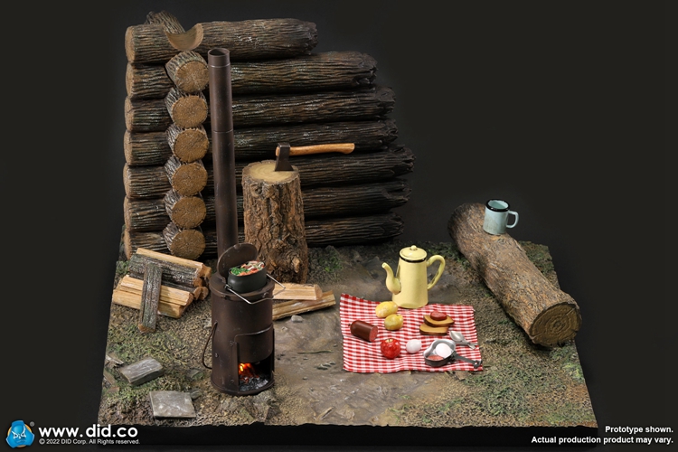 DID E60067 1/6 WWII Stove Diorama Set