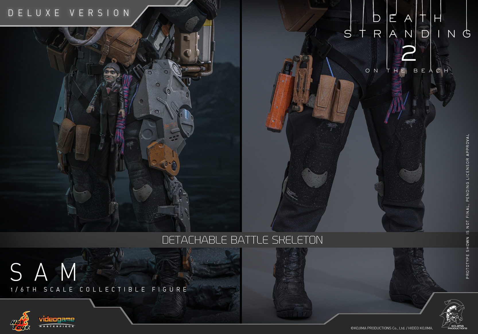 25/08/2568 Hot Toys VGM76 Death Stranding 2: On the Beach - Sam (Deluxe Version)