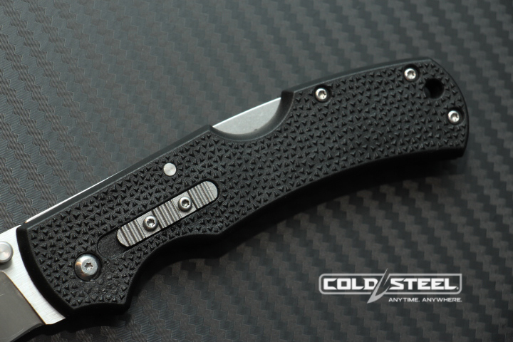 มีดพับนายพราน cold steel รุ่น DOUBLE SAFE HUNTER ใบมีด 8cr13 Mov ทรงโบวี ( AAA ) ด้ามดำ