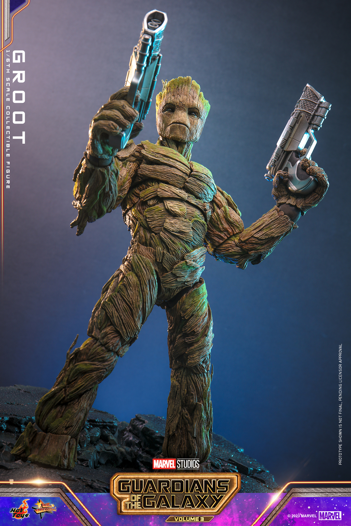 Hot Toys MMS706 1/6 Guardians of the Galaxy Vol. 3 - Groot