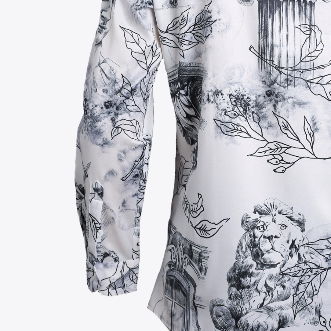 Roman Patterned Shirt