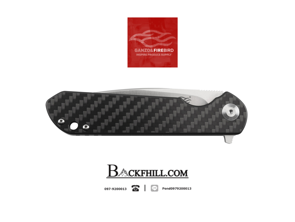 มีดพับ Ganzo กานโซ่ รุ่น FH41-CF D2 Steel ด้าม CARBON FIBER ของแท้ 100%