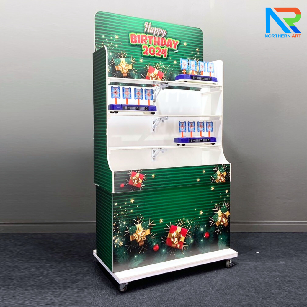 เกมส์ CARNIVAL GAME ยิงเป้าเคลื่อนที่ ขนาด (W) 90 x (L)50 x (H)176 cm. พร้อมเป้าเคลื่อนที่ 4 เป้า 3 ชุด ปืนกระสุนโฟม 2 ชุด