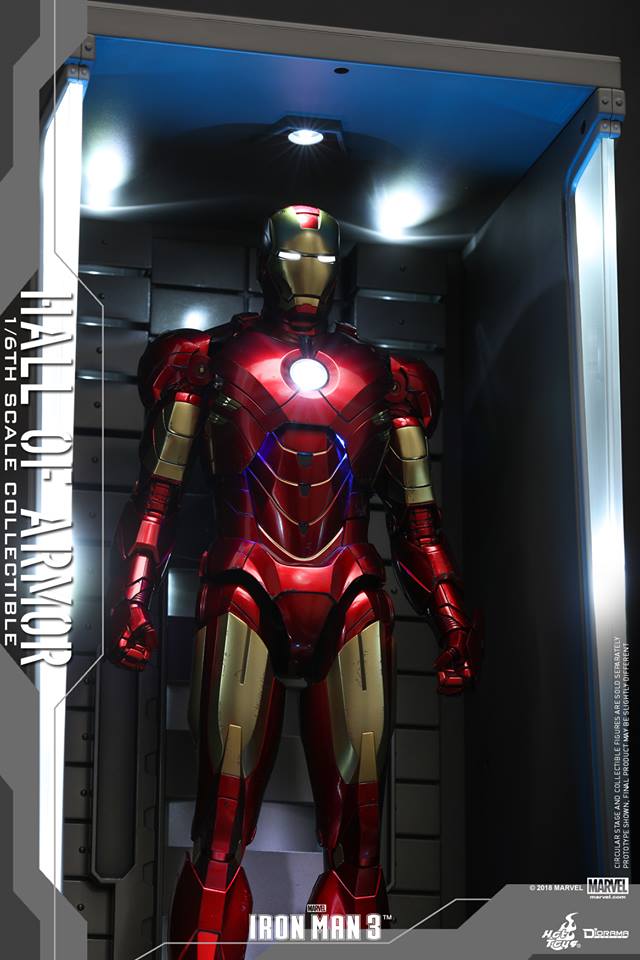 Hot Toys DS001C IRON MAN 2 - HALL OF ARMOR (Set of 7)