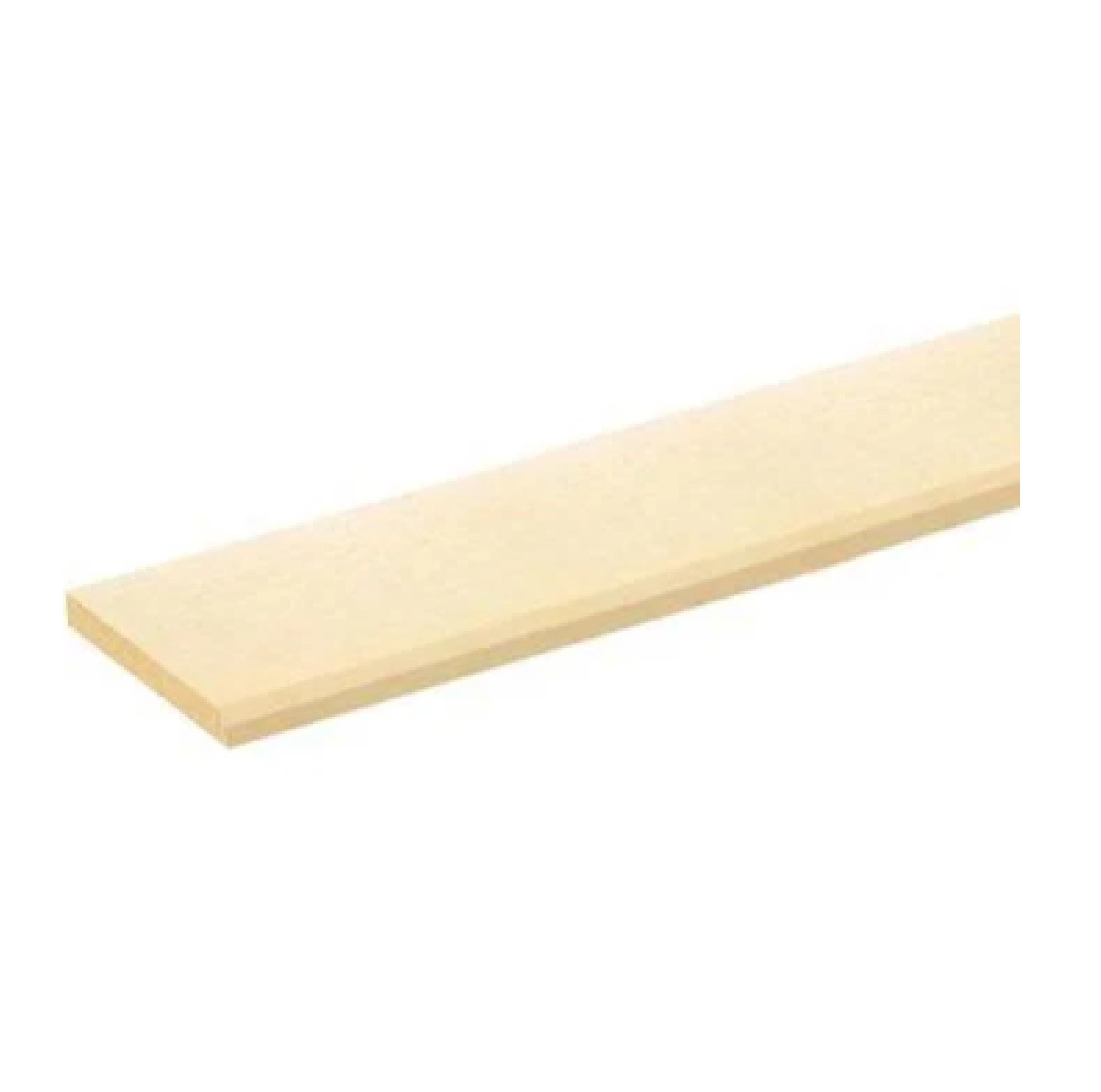 ไม้ระแนง หน้า 4 นิ้ว CONWOOD รุ่น ลายเสี้ยน ขนาด 10 x 305 x 1.1 ซม. สีงาช้าง