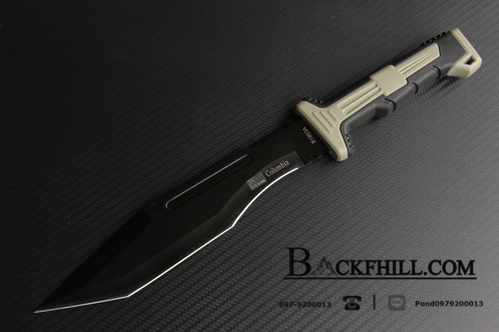 มีดทรงหัวตัด COLUMBIA รุ่น 1038A ยาว 16 นิ้ว พร้อมซองมีดไนลอน