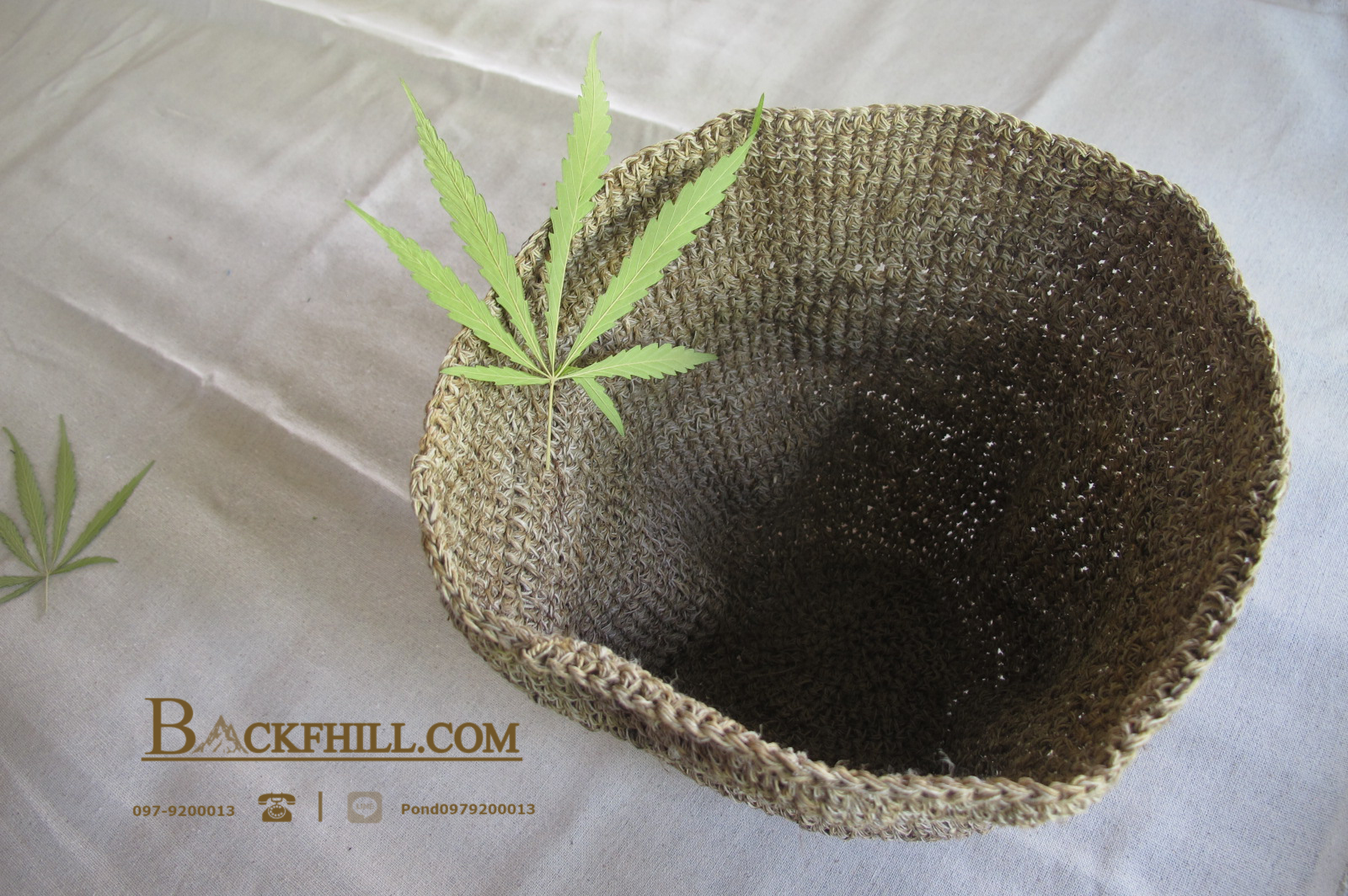 หมวกใยกัญชง Hemp (เฮมพ์) H002