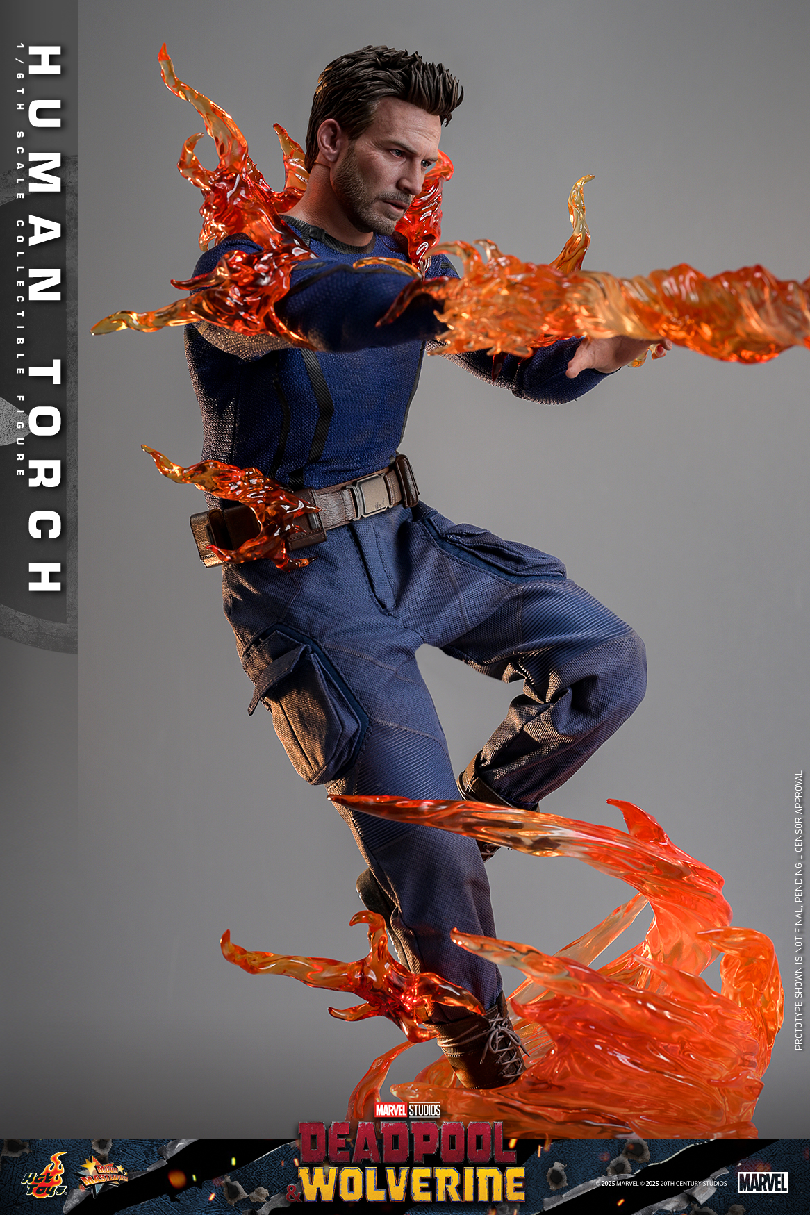 Hot Toys MMS789 Deadpool & Wolverine - Human Torch