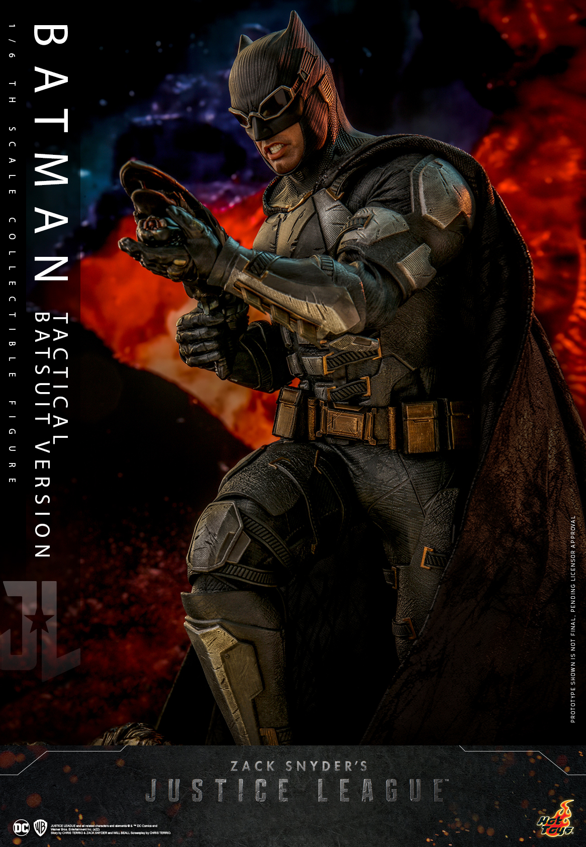 Hot Toys TMS085 1/6 Zack Snyder's Justice League - batman (Tactical Batsuit Version)