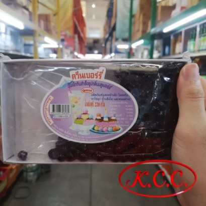 ควีน ควีนเบอร์รี่ เยลลี่ สตรอเบอร์รี่ / แอปเปิ้ลเขียว / แอปเปิ้ล ฟ้า / ส้ม / มะม่วง / บลูเบอร์รี่ / ลิ้นจี่ / สับปะรด เม็ดเล็ก ขนาด 220 กรัม