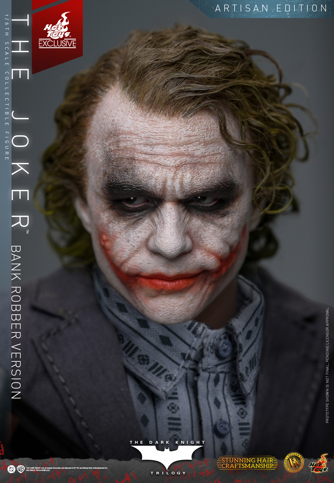 Hot Toys DX51AE The Dark Knight Trilogy - The Joker (Bank Robber Version) (Artisan Edition) [Hot Toys Exclusive]