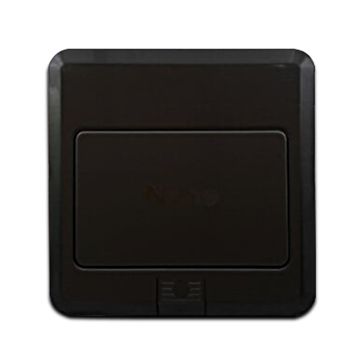 NANO เต้ารับฝังพื้น Pop-up floor socket FLS สีดำ (ไม่รวมเต้ารับ) รุ่น NN-FLS01B