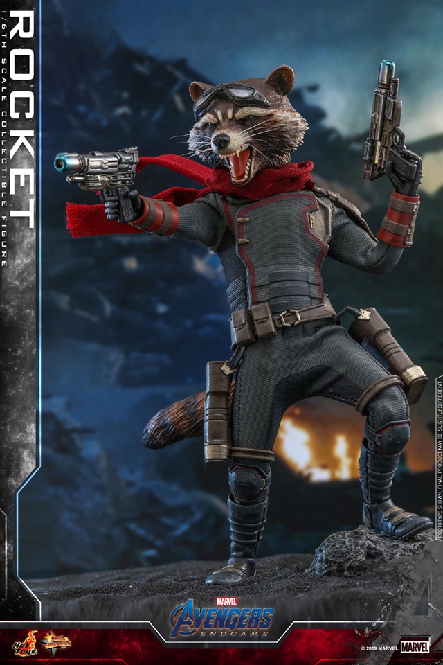 Hot Toys MMS548 Avengers: Endgame 1/6 Rocket