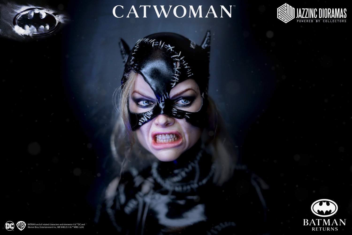 Jazzinc Dioramas JD-001E 1992 "Batman Returns" - Catwoman (Deluxe Two Pack Which Features, and an Exclusive Diorama) [ดีลักซ์ 2 แบบ และพิเศษฉากประตู]