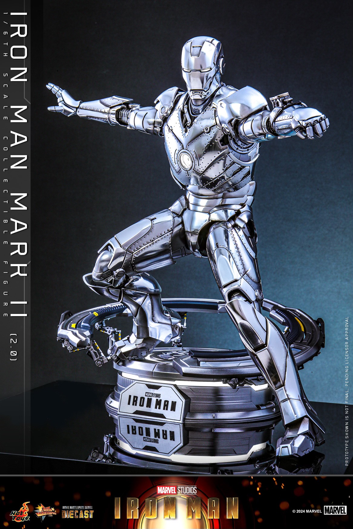 Hot Toys MMS733D59 1/6 Iron Man - Iron Man Mark II (2.0)