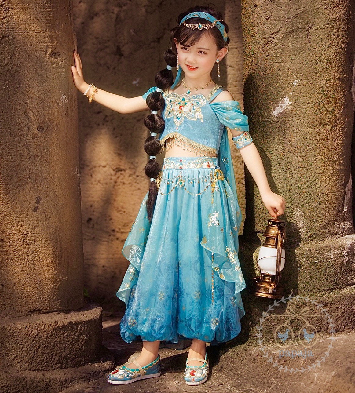 ชุดเจ้าหญิงจัสมิน (Jasmine) เซตแบบจัดเต็มงานสวยมาก