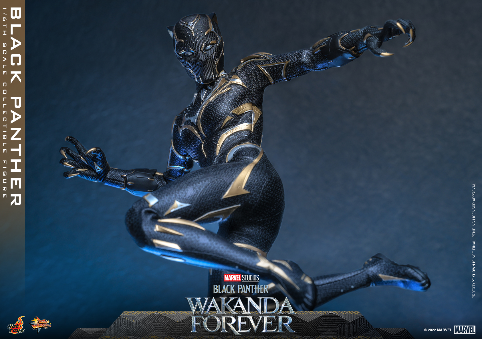 Hot Toys MMS675 1/6 Black Panther: Wakanda Forever - Black Panther