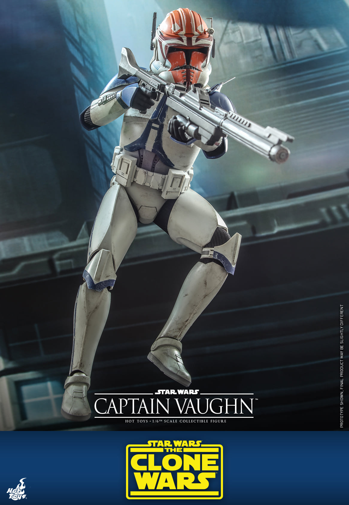Hot Toys TMS065 1/6 Star Wars: The Clone Wars™ - Captain Vaughn™